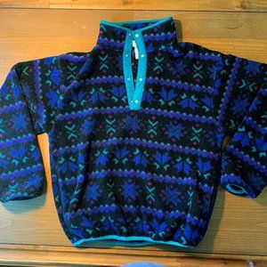 Vintage L.L. Bean fleece pulover